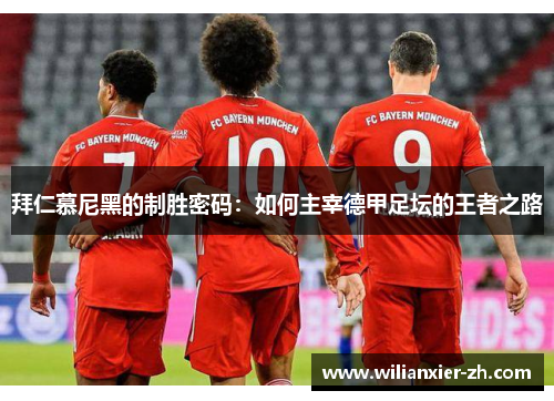 拜仁慕尼黑的制胜密码：如何主宰德甲足坛的王者之路
